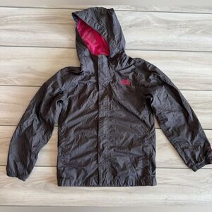 The North Face Girl’s Raincoat Large (14/16) Gray NWOT